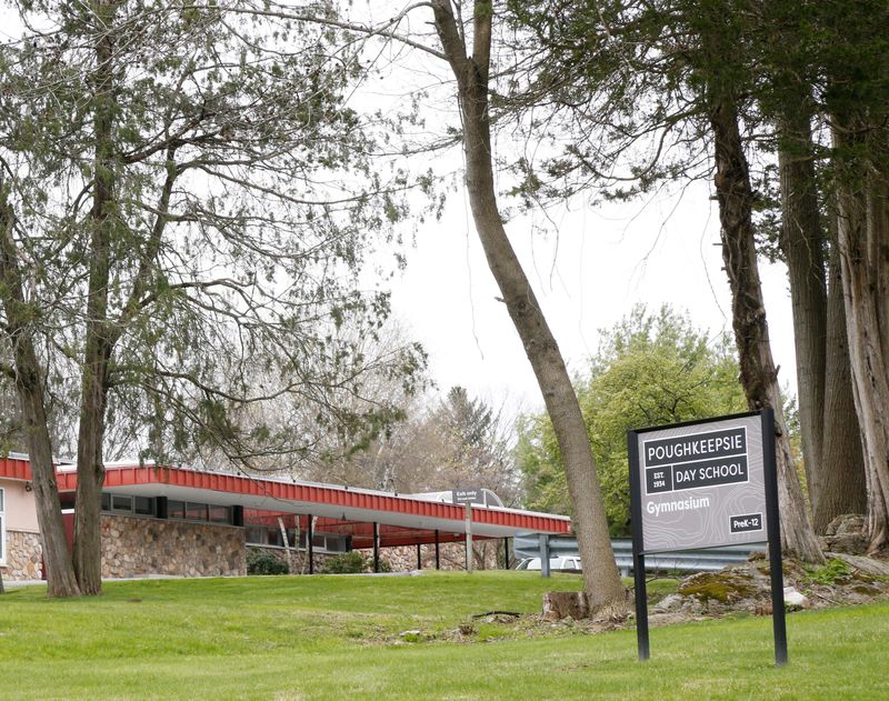 The Poughkeepsie Day School in the Town of Poughkeepsie on April 20, 2020.