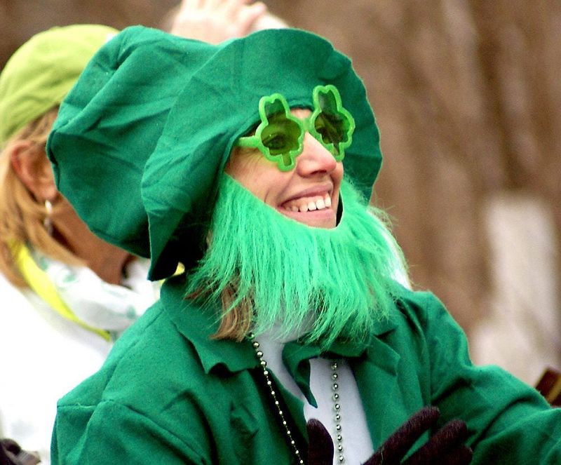 A leprechaun makes her way down Main Street in Horseheads during a past St. Patrick's Day Parade. Events for 2026 are planned in the Corning area beginning March 7.