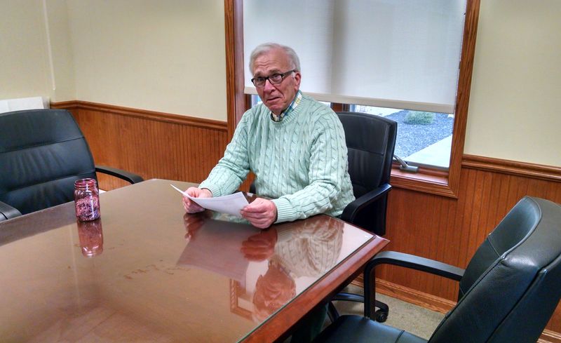 Village of Wellsville Mayor Randy Shayler.