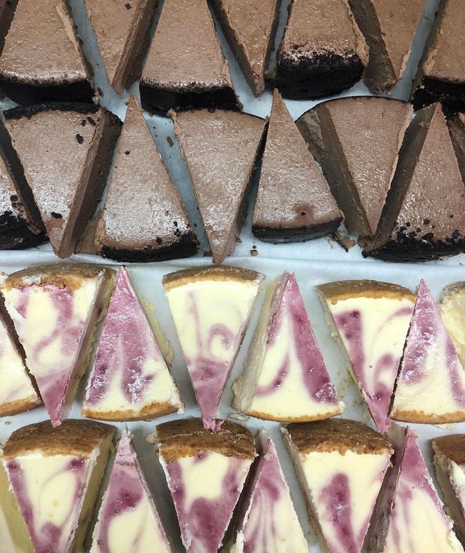 It's become an annual tradition for Cheesy Eddie's to hand out free slices of cheesecake on National Cheesecake Day.