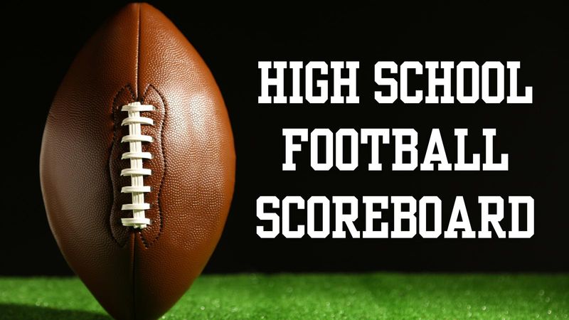 Here are football scores from this week's games involving area programs.