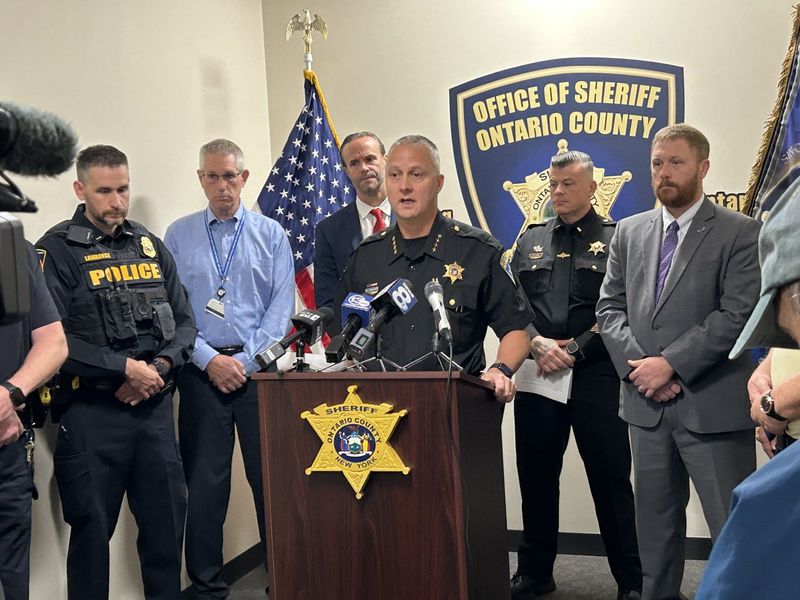 Sheriff David Cirencione was joined by other members of OCTAC to announce the committees formation and their plans on preventing acts of targeted violence within the community.