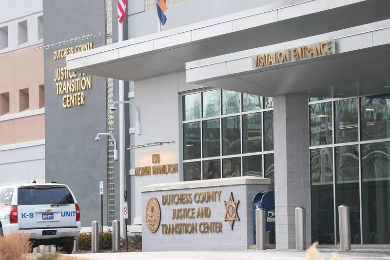 The Dutchess County Justice and Transition Center in the City of Poughkeepsie on January 17, 2025.