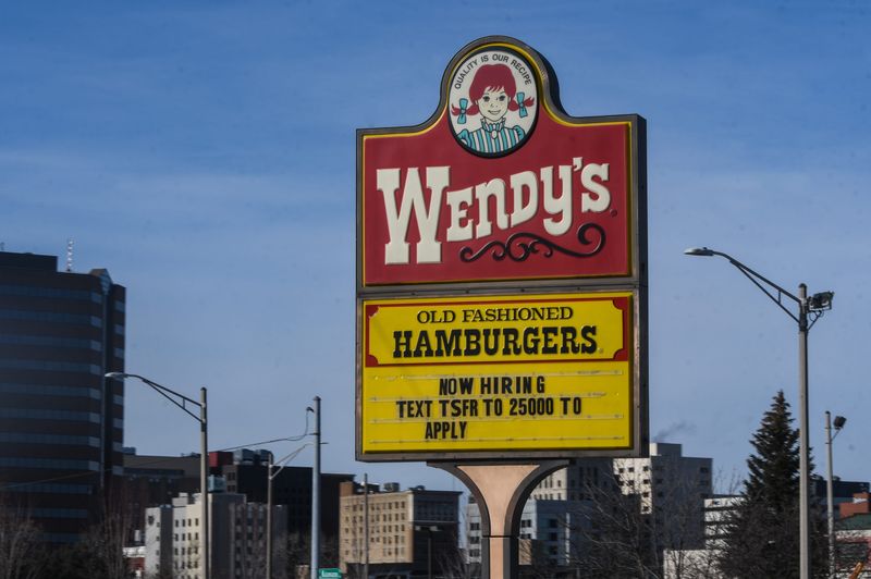 A Wendy's restaurant in Lansing, Michigan.