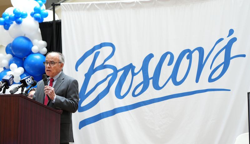 From March 2025: Boscov's CEO Jim Boscov announces that Boscov's department store will open in The Mall at Greece Ridge.