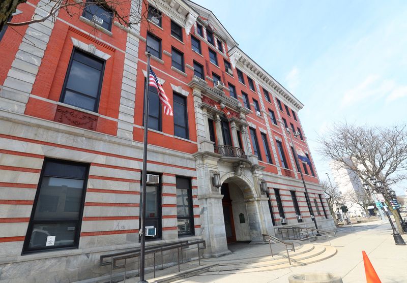 The Dutchess County Courthouse in the City of Poughkeepsie on March 31, 2025.