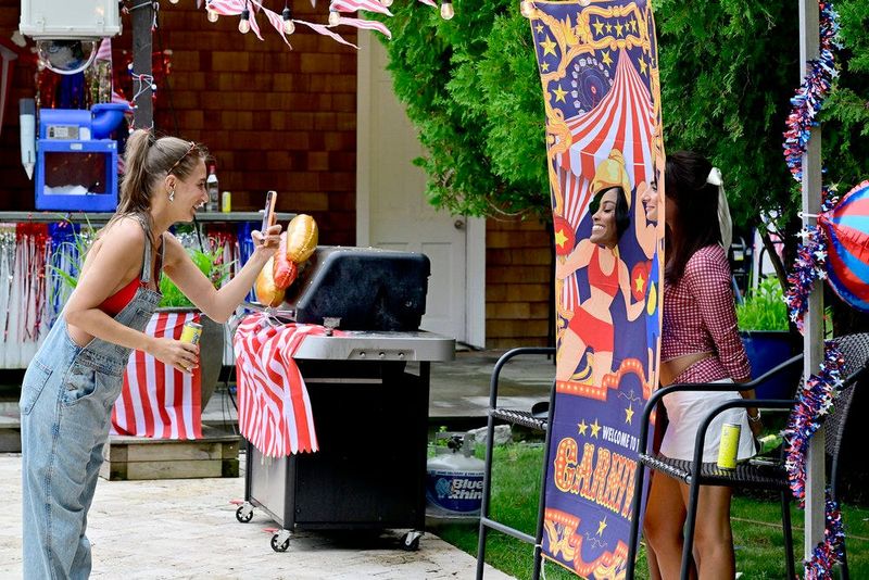 Amanda Batula, left, Ciara Miller and Paige DeSorbo during Season 9 of Bravo's "Summer House."