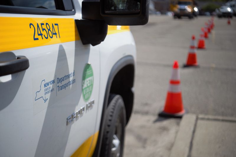 The NYS Department of Transportation is responsible for a large portion of outdoor maintenance like paving projects and bridge replacements.