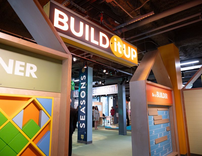 A view of a station inside the Utica Children's Museum that lets kids become plumbers, electricians, and carpenters in Utica, NY on Tuesday, April 29, 2025.