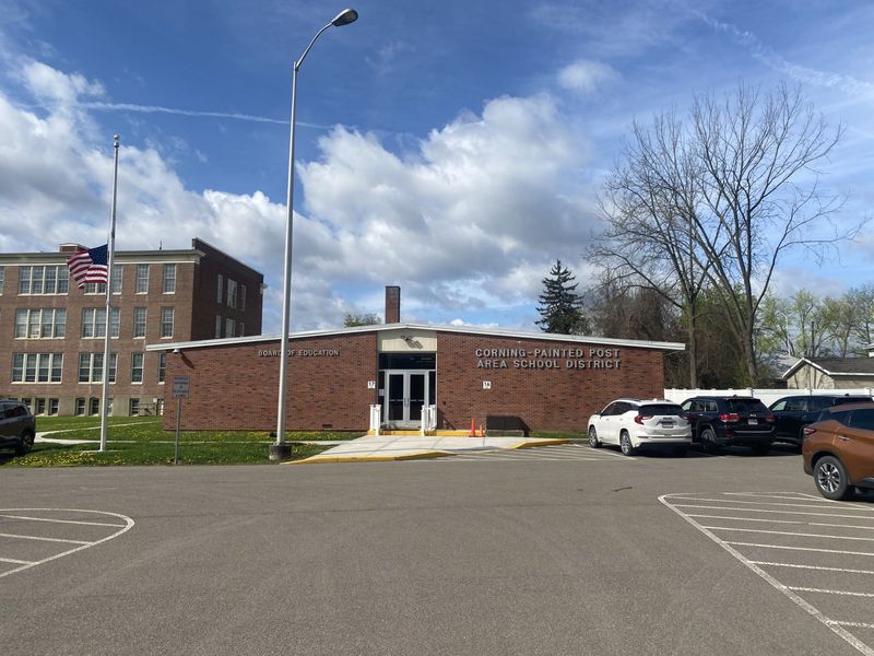 The Corning-Painted Post Area School District Administration Building, at 165 Charles St. in Painted Post.