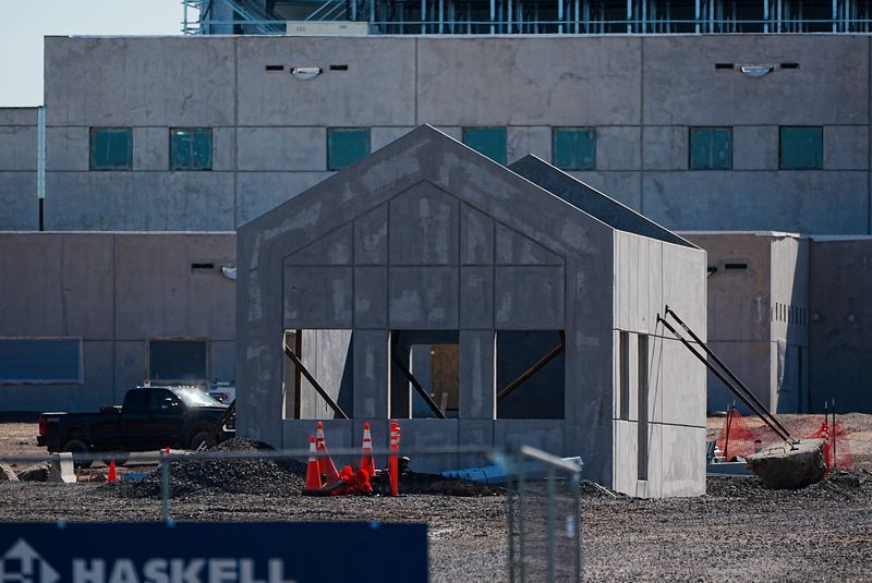 Construction continues on the Fairlife facility on Tebor Road in Webster continues on May 20, 2025. The 745,000 square-foot facility will is expected to open at the end of 2025. Construction started in April 2024.