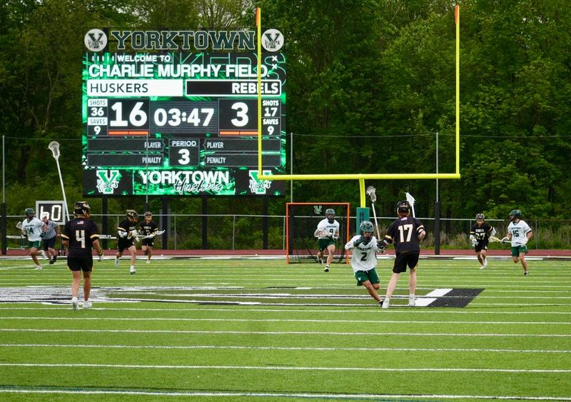 Charlie Murphy Field at Yorktown High School will be hosting the 2026 Section 1 Boys Lacrosse Championships.