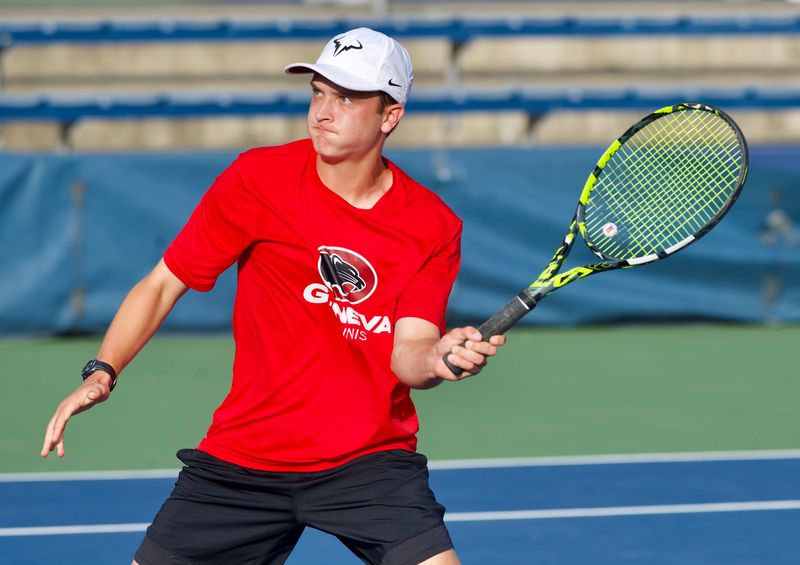Action from the NYSPHSAA boys tennis state championships from June 6-8, 2025 at the USTA National Tennis Center in Queens.