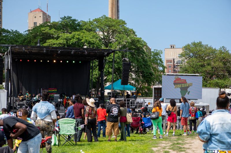 Rochester celebrated the freeing of enslaved people on June 19, 1865, by hosting its annual Juneteenth Festival on Saturday, June 14, at Martin Luther King Jr. Memorial Park.