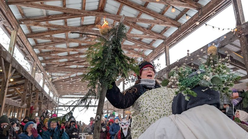 Thousands gathered at Steamboat Landing to witness another great International Rutabaga Curl on December 21, 2024.