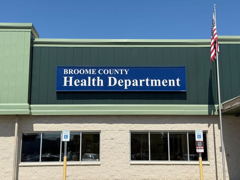 Broome County Health Department located on Front Street in Binghamton.