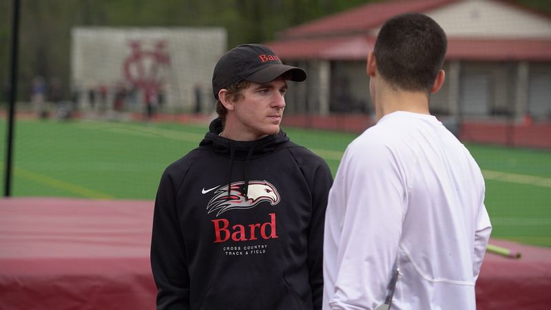 Brody Smith is in his second school year as cross country and track and field head coach for Bard College. BARD ATHLETICS