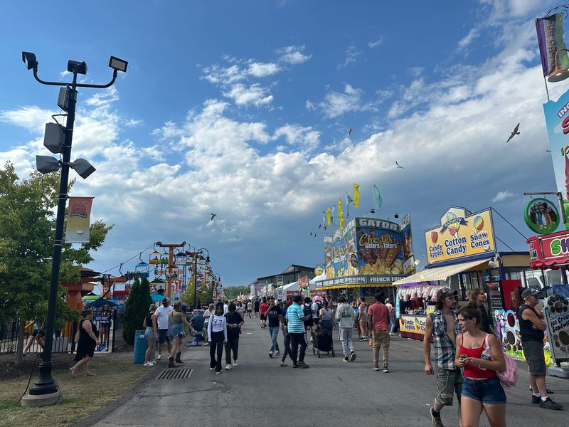 The 2024 New York State Fair located in Syracuse attracts hundreds of people from all over the region.