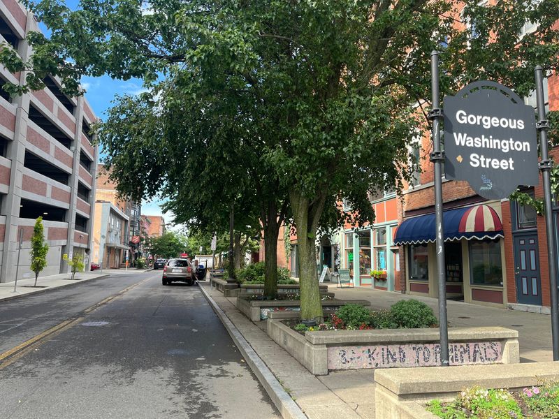 Washington Street in Downtown Binghamton.