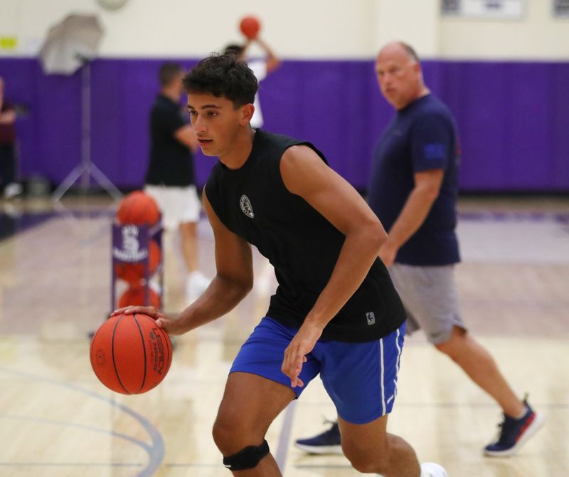 Middletown’s Jimmy Kelly during the boys BCANY team practice on July 28, 2025.