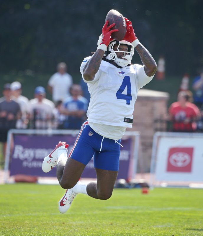 James Cook may be ending his hold in on Tuesday.