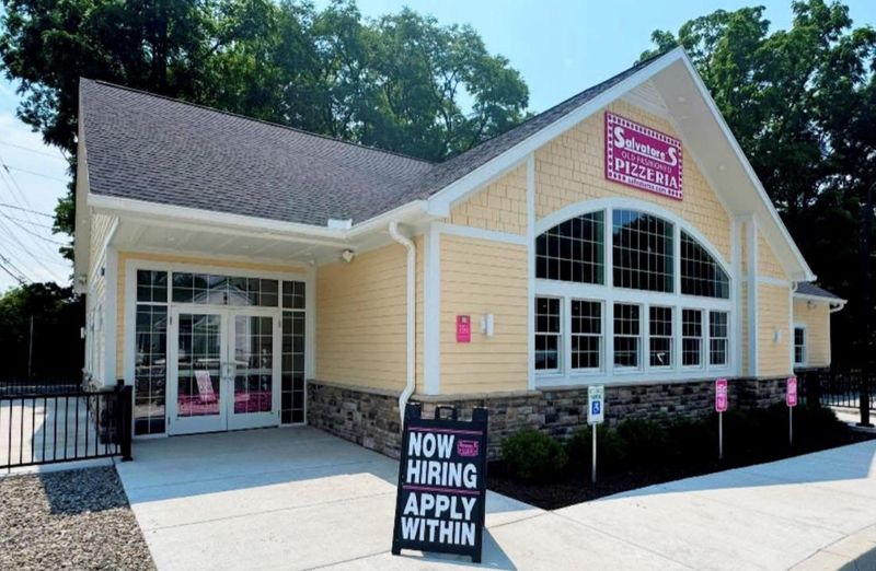 The new Salvatore's Old Fashioned Pizzeria at 751 Pittsford-Victor Road (Route 96) in Bushnell's Basin.