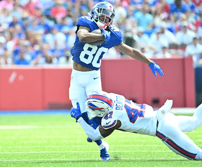 Christian Benford is practicing on a limited basis Wednesday and his status for Sunday's season opener is unknown.