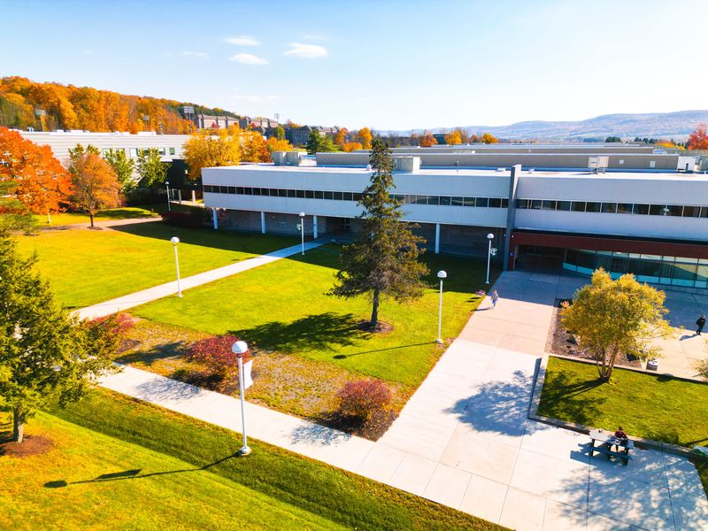 Tompkins Cortland Community College campus. The college recently entered into an agreement with Cornell University, giving TC3 agricultural students a direct path to CU's B.A agriculture programs.