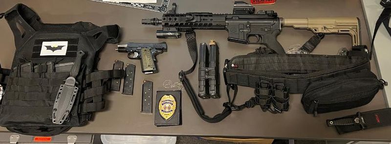 As part of an arrest of a Colorado man on a felony gun charge, Ontario County sheriff's investigators seized an assault rifle and other items after executing a search warrant.
