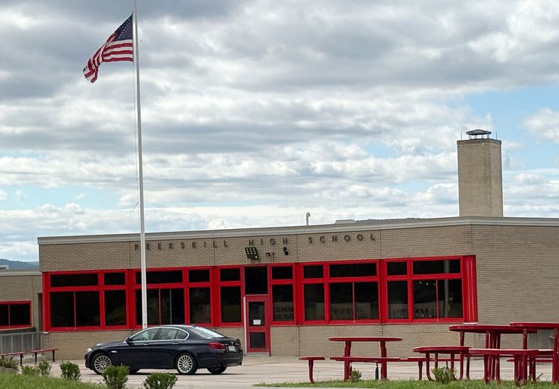 Peekskill High School on Elm Street in Peekskill Aug. 21, 2025.