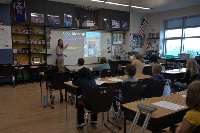 Students at Owego Elementary School arrived for the first day of school, kicking off the start of another school year on Sept. 3, 2025.