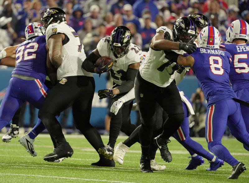 Derrick Henry scored the first of his two long touchdown runs in the second quarter.