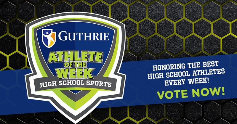 Vote on the Guthrie Athlete of the Week.