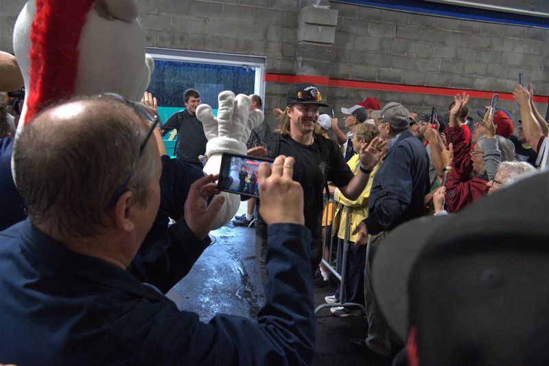 The Rumble Ponies returned to Binghamton after winning game 3 in the Eastern League Championship Series against the Erie SeaWolves on Sept. 24.