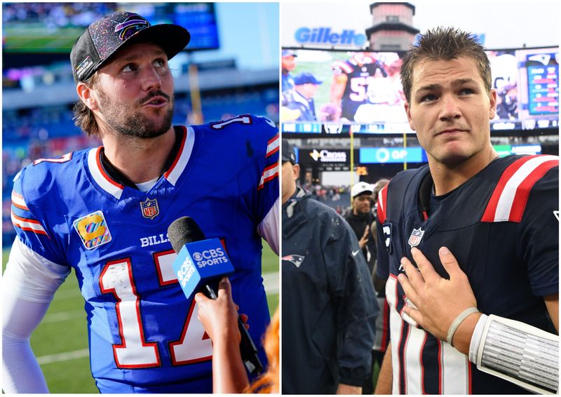 Josh Allen and Drake Maye might become the NFL's next great quarterback rivalry.