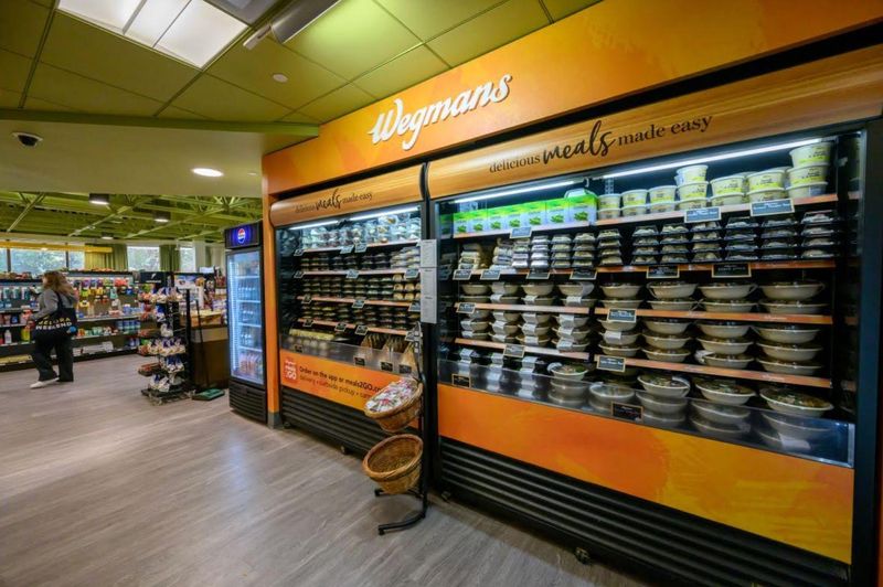 The Wegmans Meals Market at the Hillside Market convenience store in the University of Rochester's Susan B. Anthony Hall.