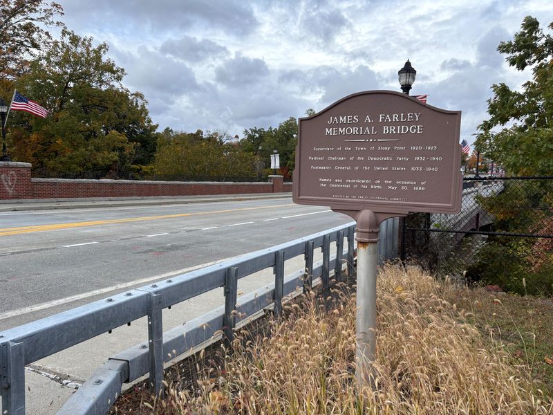 The James A. Farley Bridge on Route 9W in Stony Point opened Monday, Oct. 20, 2025, after months of detours while work continued on the Champlain Hudson Power Express project.