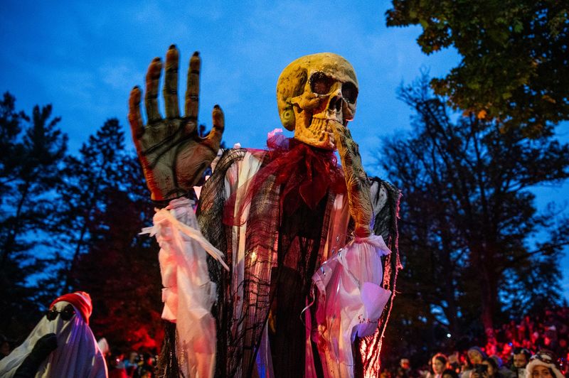 Scenes from the 23rd annual Tarrytown Halloween Parade in Tarrytown, NY on Saturday, October 25, 2025.