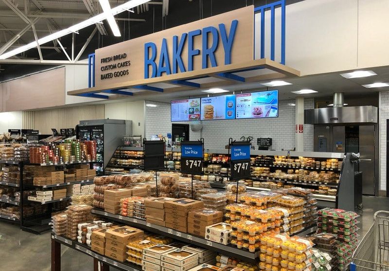 The Bakery Department at the Walmart Supercenter in BayTowne Plaza, Penfield.