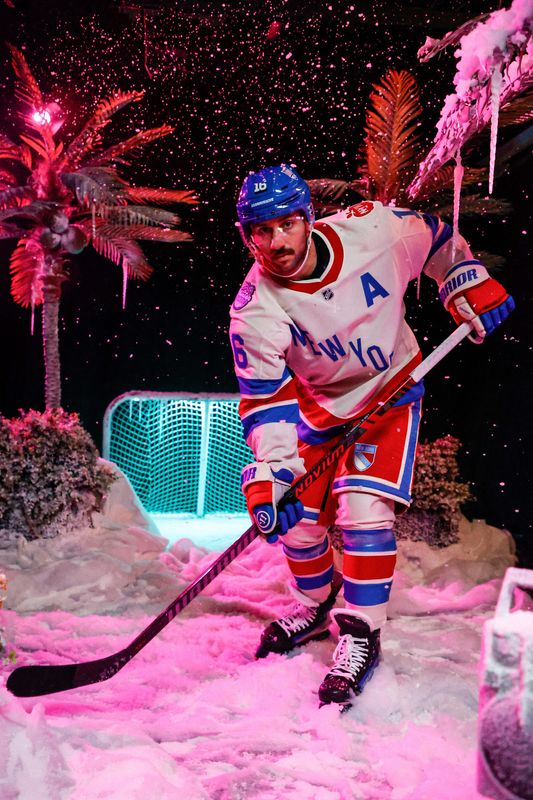 The NHL and Fanatics revealed the New York Rangers' 2026 NHL Winter Classic jerseys ahead of the Jan. 2 game against the Florida Panthers in Miami.