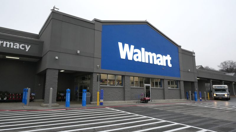 The newly remodeled Walmart store in Suffern Nov. 21, 2025.