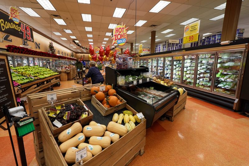 The produce section at Wegmans' East Rochester store.