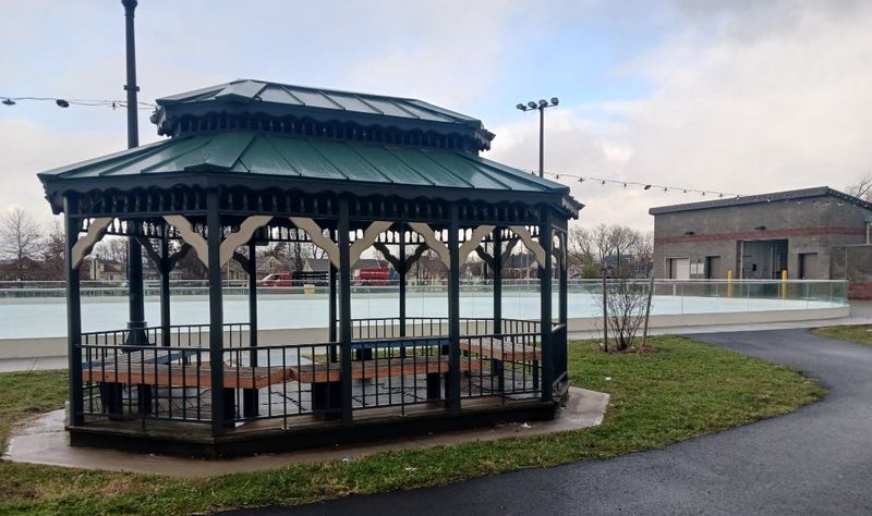 New public ice skating rink at the edge of Val Bialas Ski Center in Utica's Roscoe Conkling Park set to open for 2nd winter season Nov. 28th, 2025.