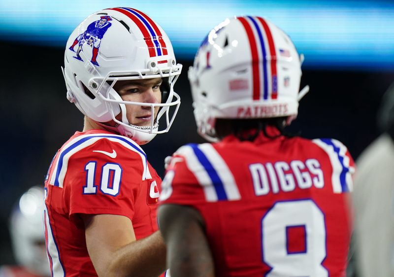 Stefon Diggs has been the stud veteran receiver this year for Drake Maye that he was for Josh Allen when he debuted for Buffalo in 2020.