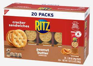 RITZ Peanut Butter Cracker Sandwiches recalled in November 2025 in New York, New Jersey, Pennsylvania, Georgia, Arkansas, Missouri, Oklahoma, and Alabama due to mislabeling and allergy issue.