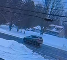 The New York State Police released this image of the vehicle that allegedly hit and injured a UPS employee