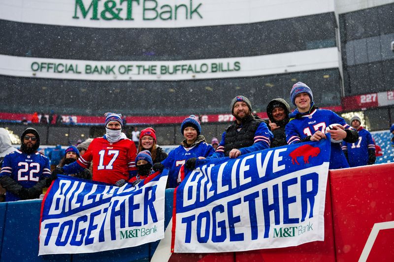 M&T Bank is distributing 25,000 "Billreve Together" banners ahead of the playoffs