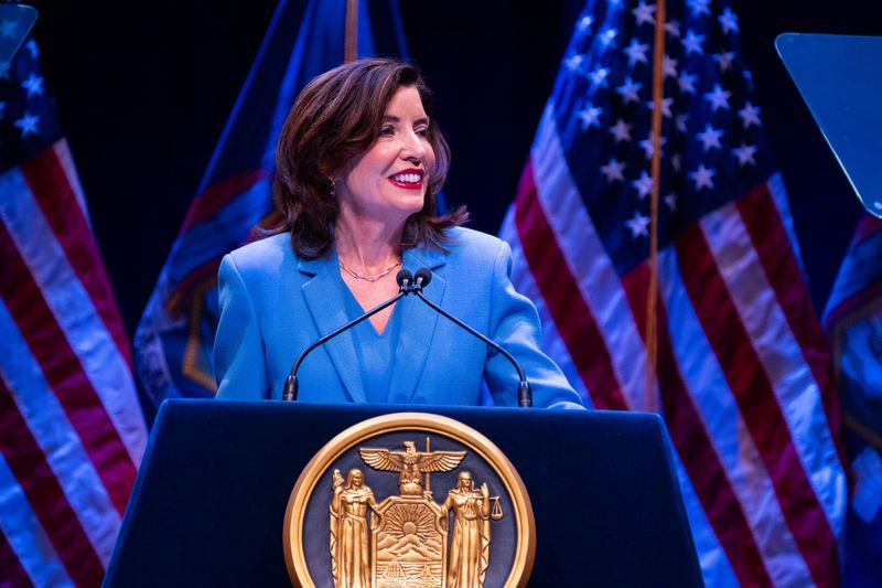 New York Gov. Kathy Hochul's campaign touted a "record" number of unique donors earlier this week.