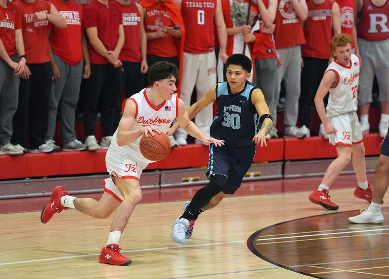 Suffern defeats Tappan Zee 57-49 in boys basketball at Tappan Zee High School in Orangeburg on Friday, January 30, 2026.