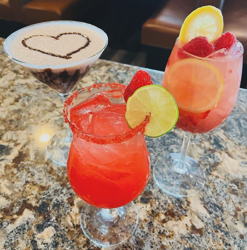The Black Stallion in Vernon showcases Valentine-themed cocktails to promote their curated Cupid-Day cocktail menu to accompany a special Valentine's Day dinner menu on February 14.